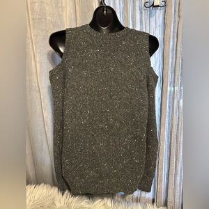 Cold shoulder sweater